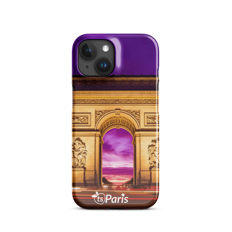 tsgabrielle® • Paris - Arc de Triomphe • Snap Case Compatible with iPhone® • Latest Models mockup 49