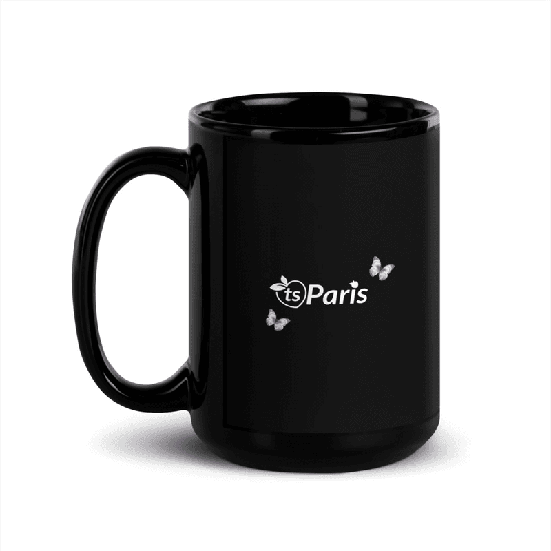 tsgabrielle® • Paris - Eiffel Tower • Glossy Mug • Black • Ceramic • 2 Sizes mockup 7