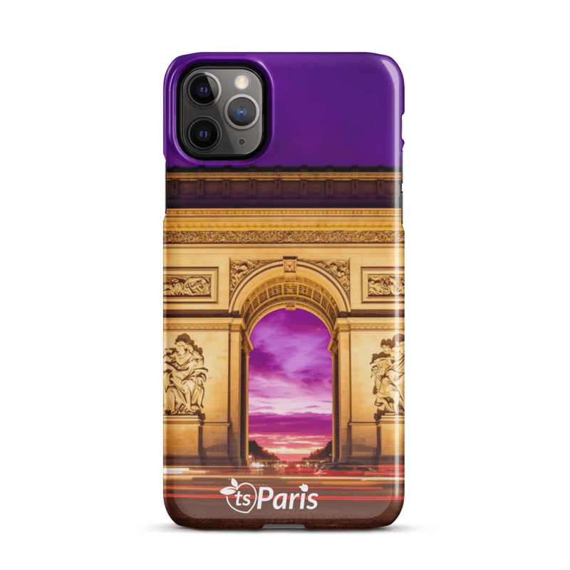 tsgabrielle® • Paris - Arc de Triomphe • Snap Case Compatible with iPhone® • Latest Models mockup 10