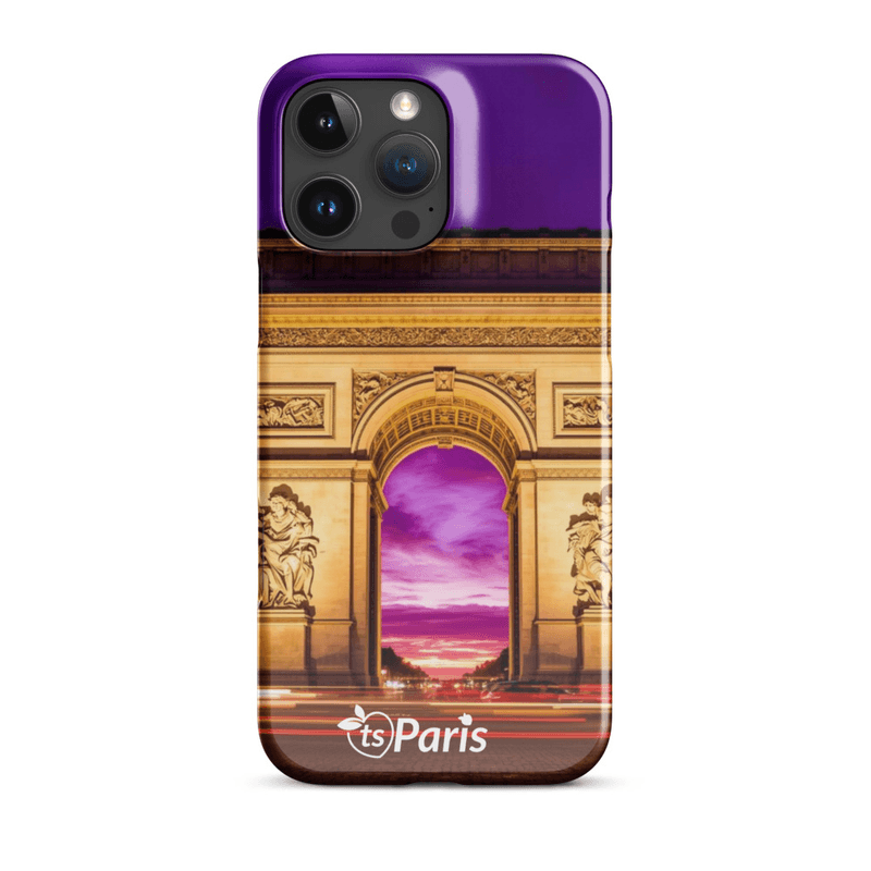 tsgabrielle® • Paris - Arc de Triomphe • Snap Case Compatible with iPhone® • Latest Models mockup 70