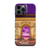 tsgabrielle® • Paris - Arc de Triomphe • Snap Case Compatible with iPhone® • Latest Models mockup 35