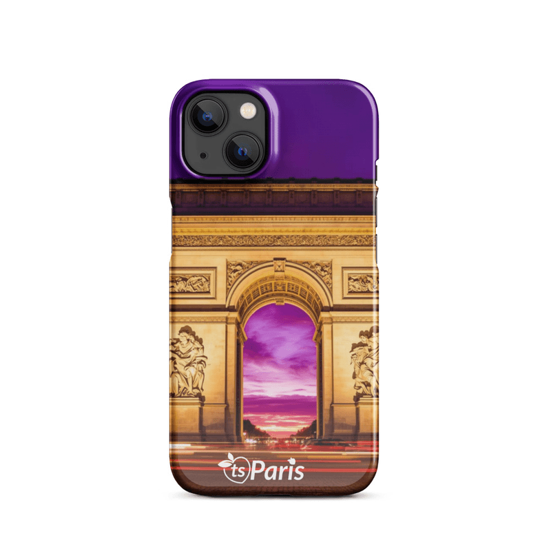 tsgabrielle® • Paris - Arc de Triomphe • Snap Case Compatible with iPhone® • Latest Models mockup 28
