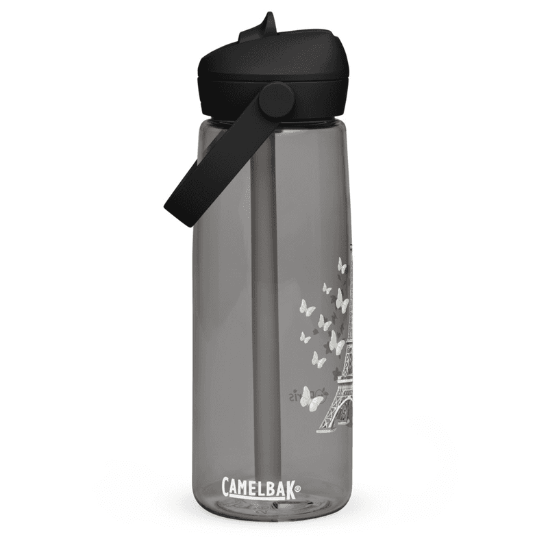 CamelBak® Eddy®  by tsgabrielle® • Paris - La Tour Eiffel • Sports Water Bottle • Flip Straw • 4 Colors • 25 oz mockup 7