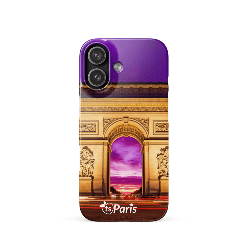 tsgabrielle® • Paris - Arc de Triomphe • Snap Case Compatible with iPhone® • Latest Models mockup 73
