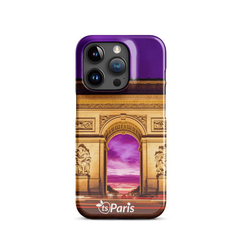 tsgabrielle® • Paris - Arc de Triomphe • Snap Case Compatible with iPhone® • Latest Models mockup 55