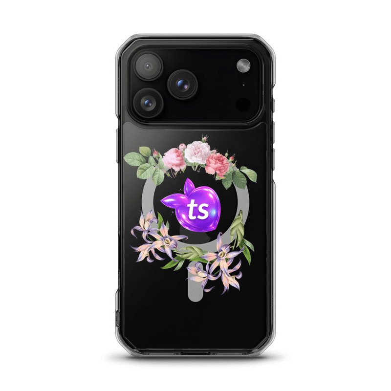 tsgabrielle® • TransFLOWer™ • Case Compatible with iPhone® • Clear • MagSafe® • Latest Mode mockup 43