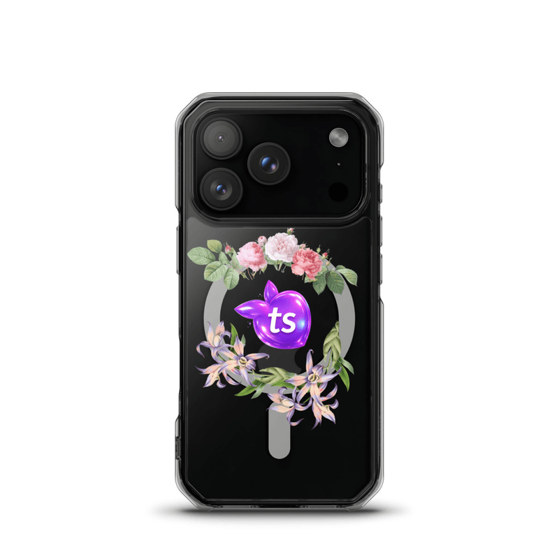 tsgabrielle® • TransFLOWer™ • Case Compatible with iPhone® • Clear • MagSafe® • Latest Mode mockup 46