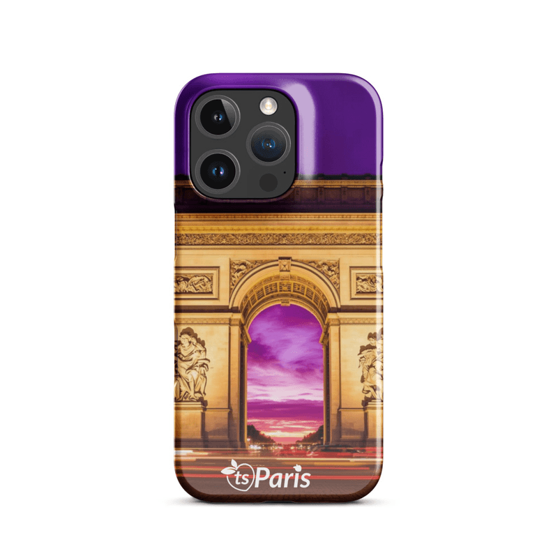 tsgabrielle® • Paris - Arc de Triomphe • Snap Case Compatible with iPhone® • Latest Models mockup 67