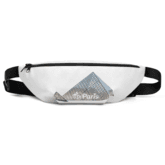 tsgabrielle® • Paris - The Louvre Pyramid • Fanny Pack • 2 Sizes mockup 2