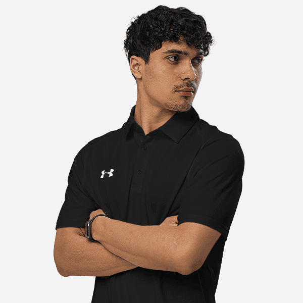 Under Armour® by tsgabrielle® • For Him • Polo • White mockup 6