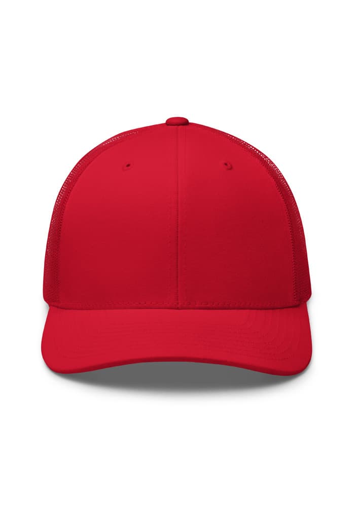 tsgabrielle® • Trucker Cap • Red mockup 5
