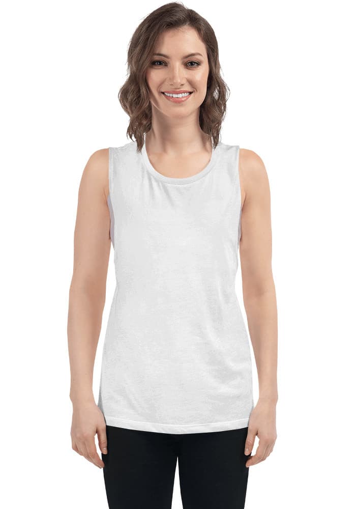 tsgabrielle® • For Her • TransFLOWer™ • Muscle Tank • White mockup 10