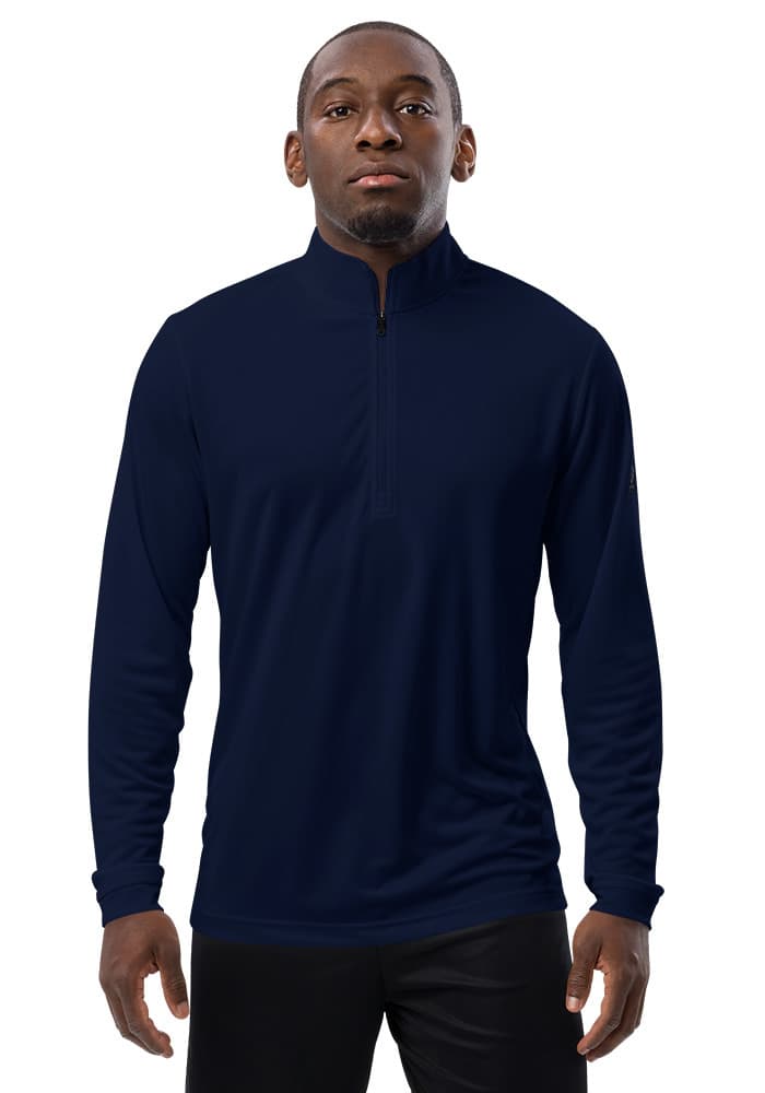 adidas® x tsgabrielle® • For Him • Quarter Zip Pullover • Dark Colors mockup 21