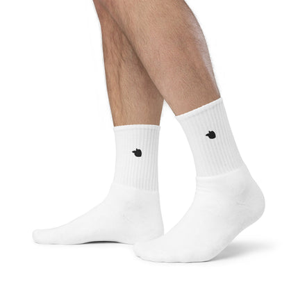 Embroidered Socks White • tsgabrielle™ USA • • 7593043_126787593043_126787593043_126787593043_12678