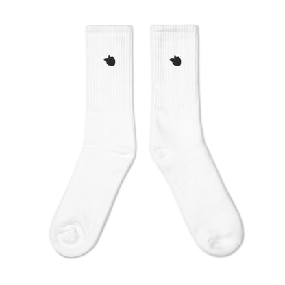 Embroidered Socks White • tsgabrielle™ USA • • 7593043_126787593043_126787593043_126787593043_12678