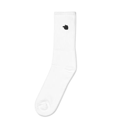 Embroidered Socks White • tsgabrielle™ USA • • 7593043_126787593043_126787593043_126787593043_12678