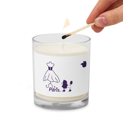 Glass Jar Soy Wax Candle (Paris) • tsgabrielle™ USA • Candles • 8576086_162708576086_162708576086_162708576086_16270