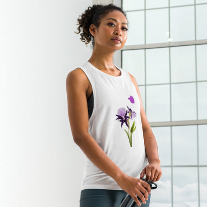 tsgabrielle™ • tsgabrielle™ • Trans / Women's Muscle Tank - Flower • Apparel & Accessories • Trans / Women's Muscle Tank - Flower • TSG3 - PP05 - 2400109A •