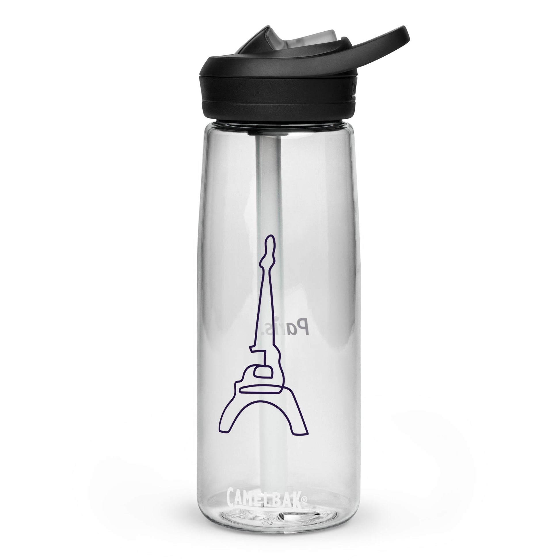 tsgabrielle™ • tsgabrielle™ • Sports Water Bottle Clear (Paris) • Bottles • Sports Water Bottle Clear (Paris) • TSG3 - PA03 - 2400020 •