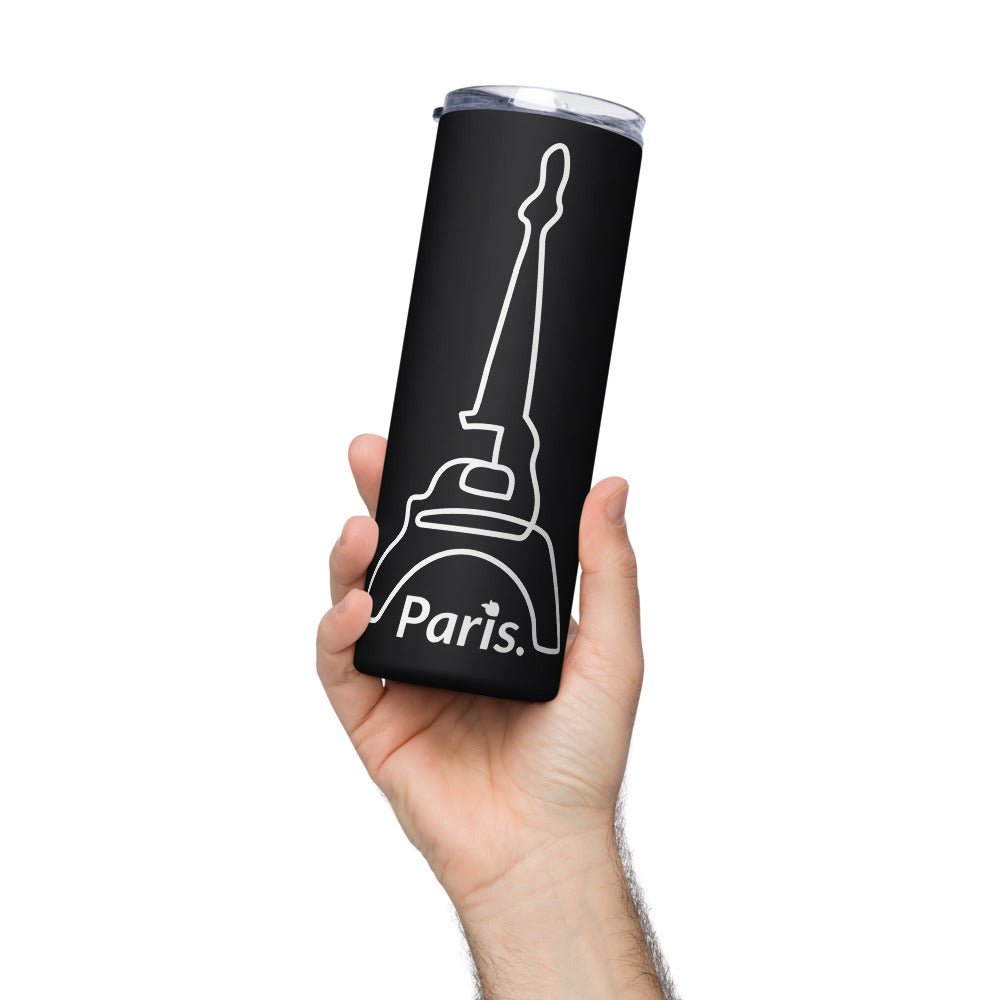 tsgabrielle™ • tsgabrielle™ • Stainless Steel Tumbler Black (Paris) • Tumblers • Stainless Steel Tumbler Black (Paris) • TSG3 - PA03 - 2400018 •