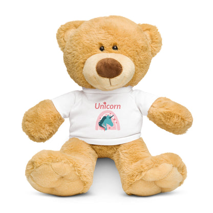 tsgabrielle™ • tsgabrielle™ • Teddy Bear with a T-Shirt (Unicorn) • Toys • Teddy Bear with a T-Shirt (Unicorn) • TSG3 - UN03 - 2400037 • Product mockup