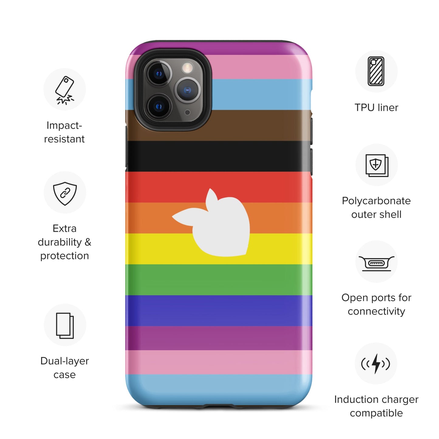 tsgabrielle™ • tsgabrielle™ • Tough Case Compatible with iPhone® (Pride 2024) • Mobile Phone Cases • Tough Case Compatible with iPhone® (Pride 2024) • 6701425_15383 •