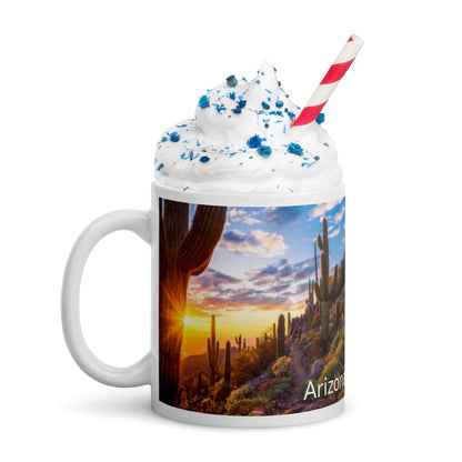 White Glossy Mug (Arizona) 1 • tsgabrielle™ USA • • 1104259_13201104259_13201104259_13201104259_1320