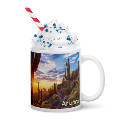 White Glossy Mug (Arizona) 1 • tsgabrielle™ USA • • 1104259_13201104259_13201104259_13201104259_1320