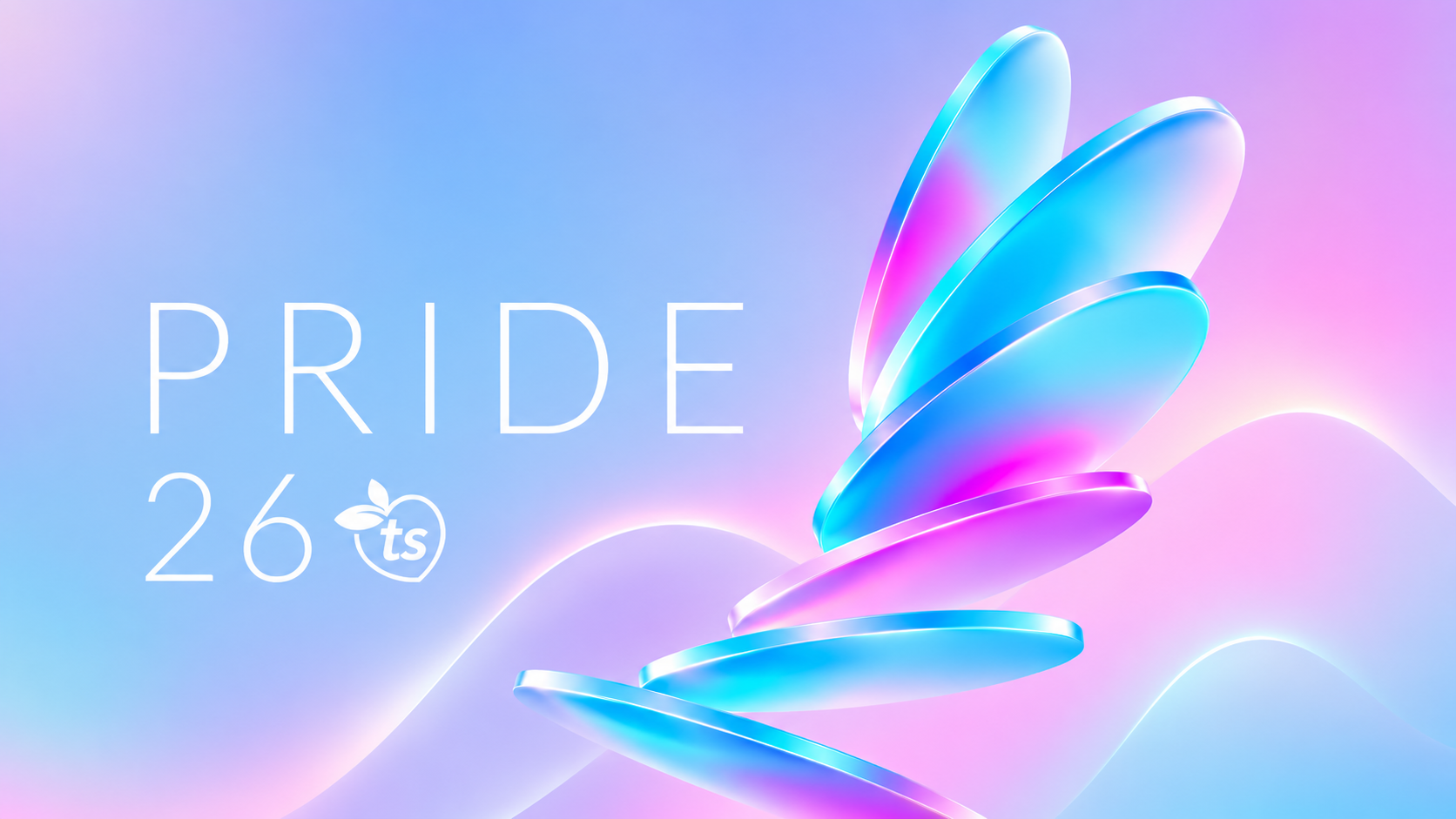 tsgabrielle® • Pride 26 • Holographic Stickers • 3 Sizes