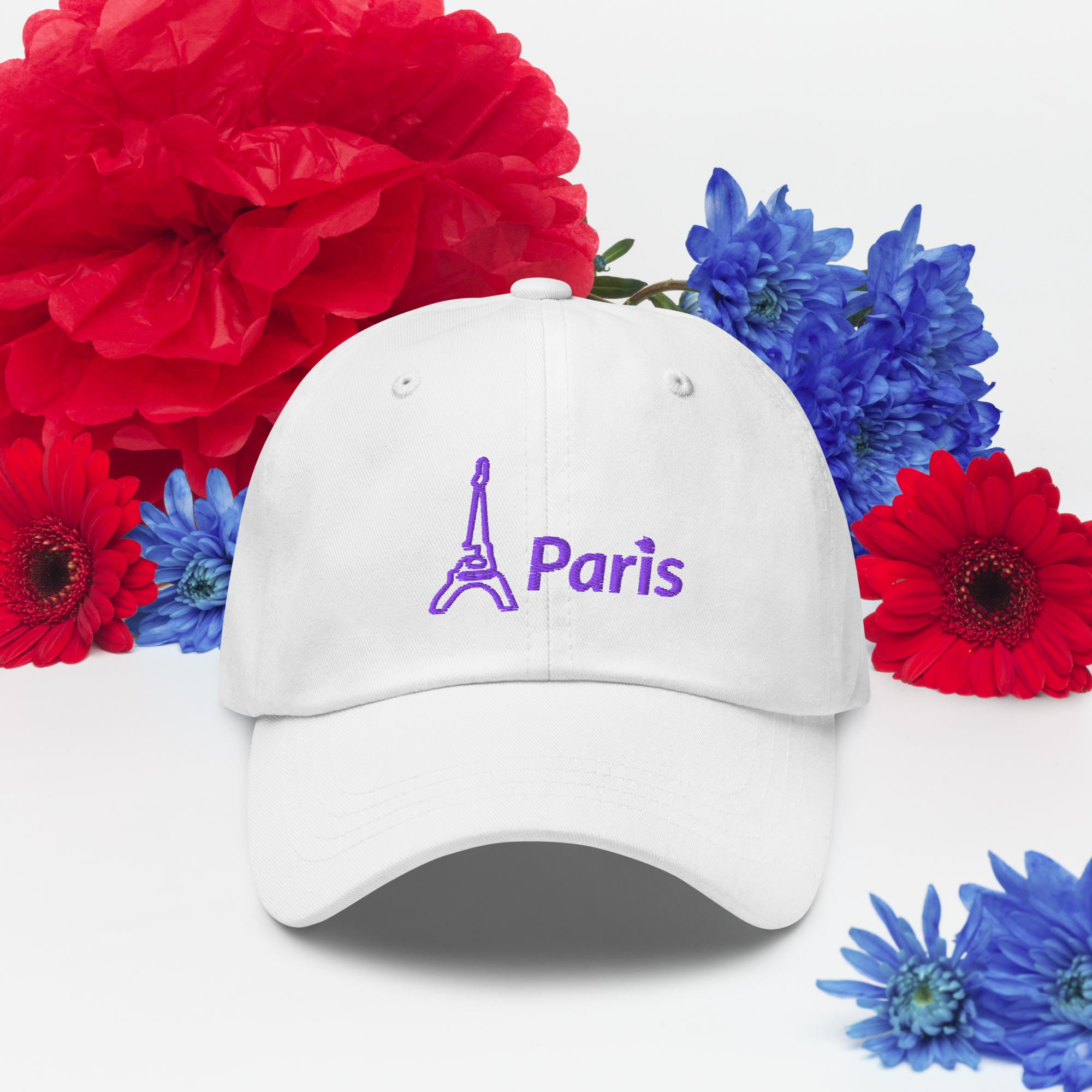 tsgabrielle® • Paris - La Tour Eiffel • Casquette • Blanche - View 17