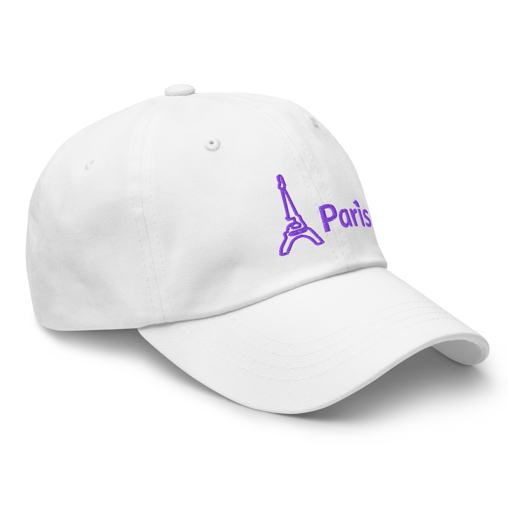 tsgabrielle® • Paris - La Tour Eiffel • Casquette • Blanche - View 6