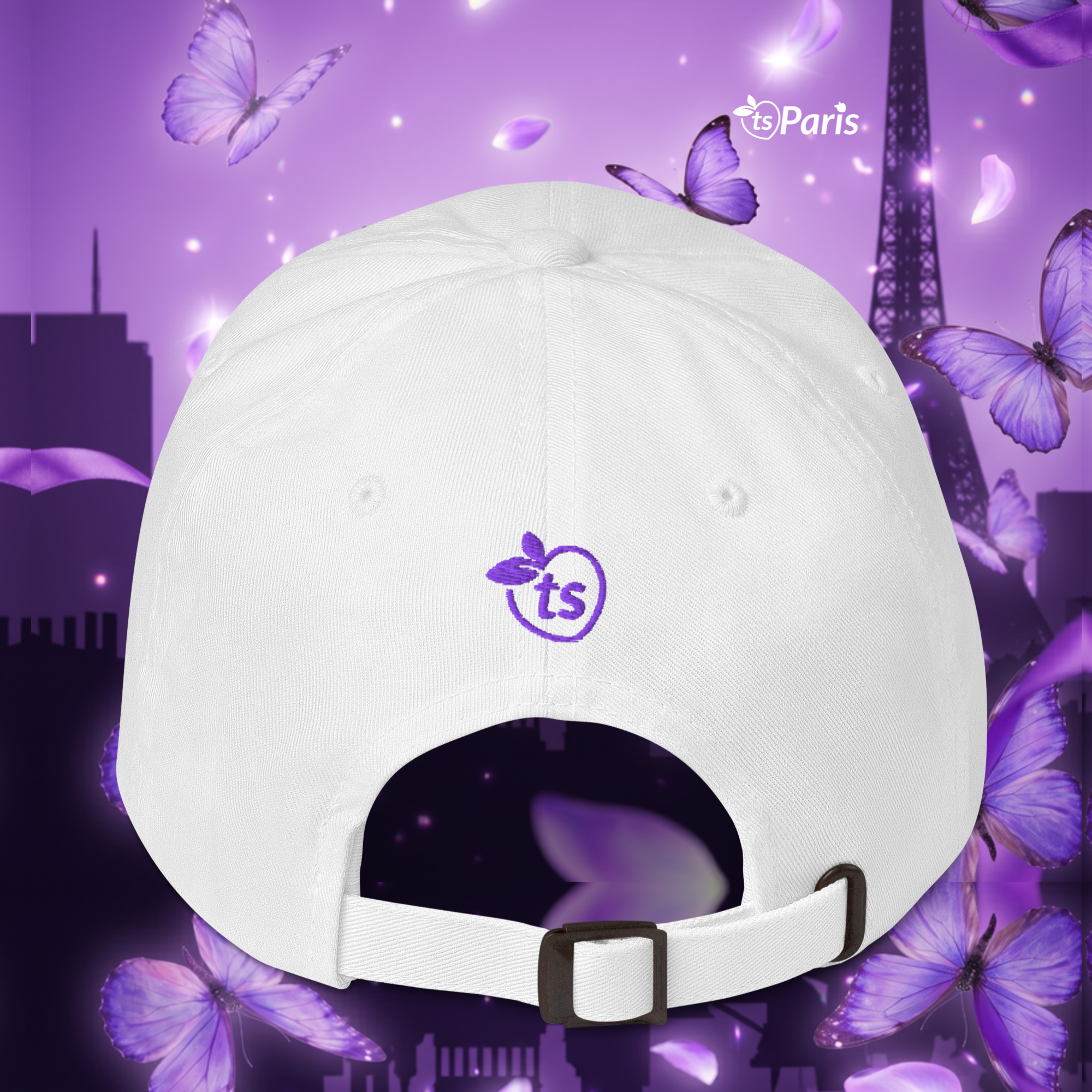 tsgabrielle® • Paris - La Tour Eiffel • Casquette • Blanche - View 20