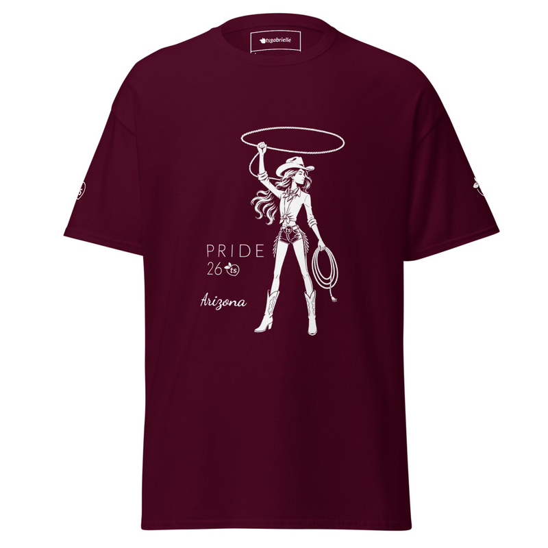 tsgabrielle® • Sélection Masculine • Pride 26 - Arizona • T-shirt Classique • 14 Couleurs