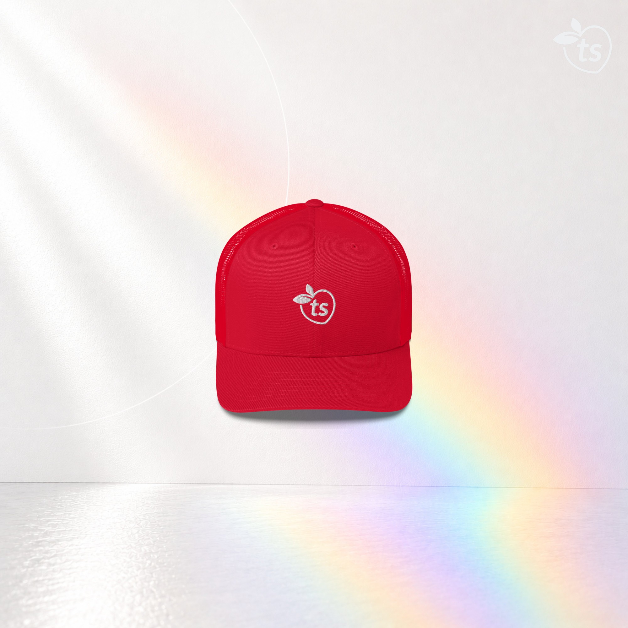 tsgabrielle® • Casquette Trucker • Rouge
