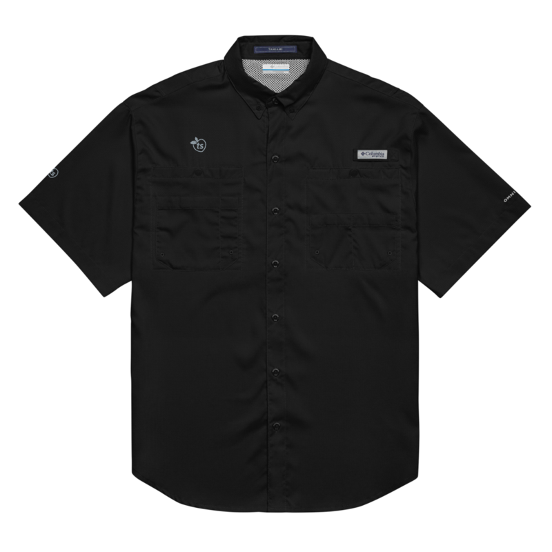 Columbia® by tsgabrielle® • Homme • Chemise boutonnée à manches courtes • Couleurs foncées