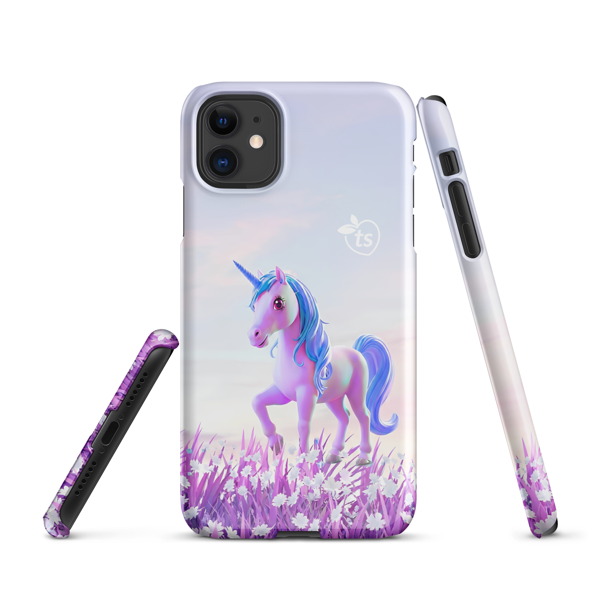 tsgabrielle® • Unicorn - Seraphina • coque snap compatible avec iPhone® • modeles recents - View 2