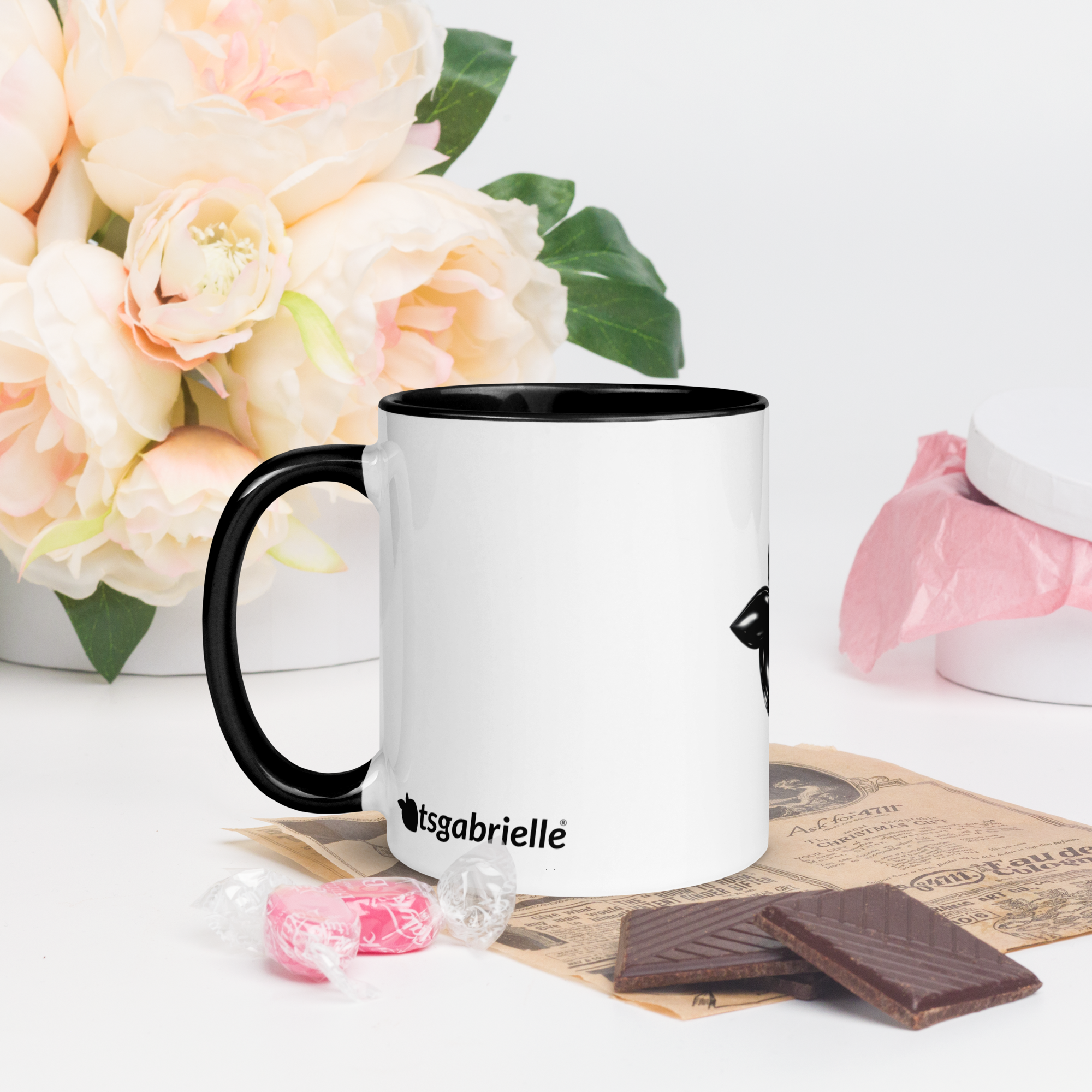 tsgabrielle® • Mug avec intérieur couleur noir • Céramique • 2 tailles - View 14