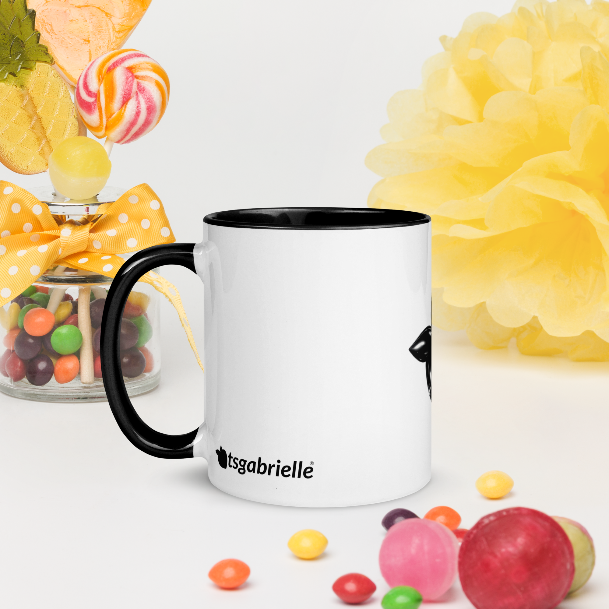 tsgabrielle® • Mug avec intérieur couleur noir • Céramique • 2 tailles - View 15