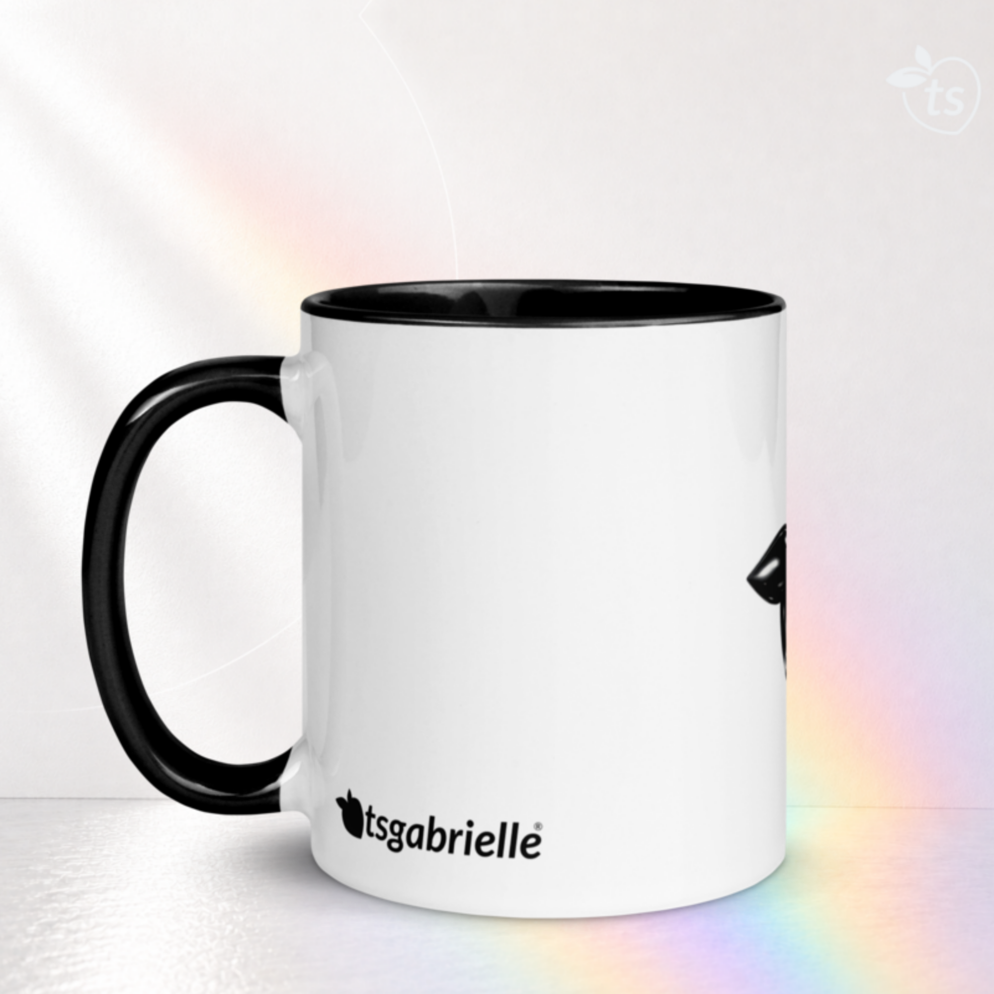 tsgabrielle® • Mug avec intérieur couleur noir • Céramique • 2 tailles - View 18