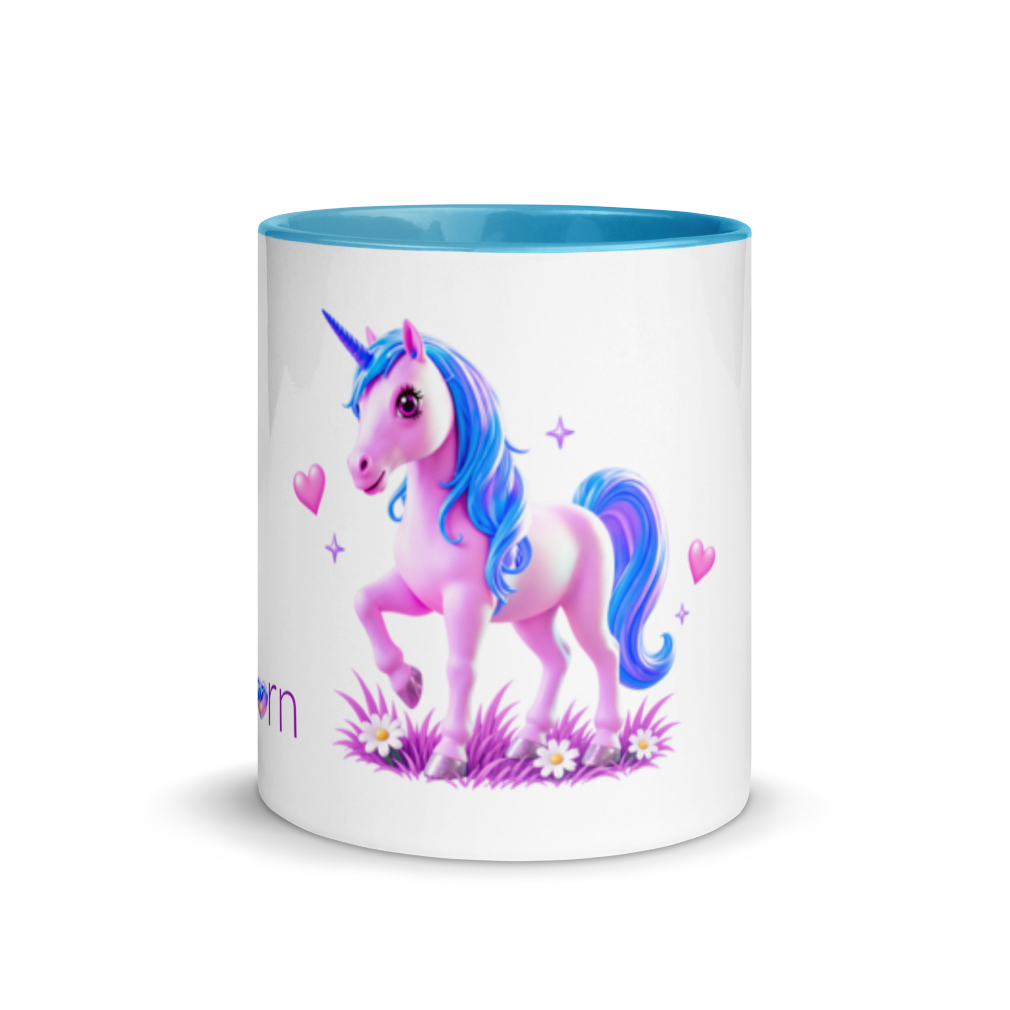 tsgabrielle® • Mug avec intérieur coloré • Licorne - Seraphina • Céramique • 2 tailles