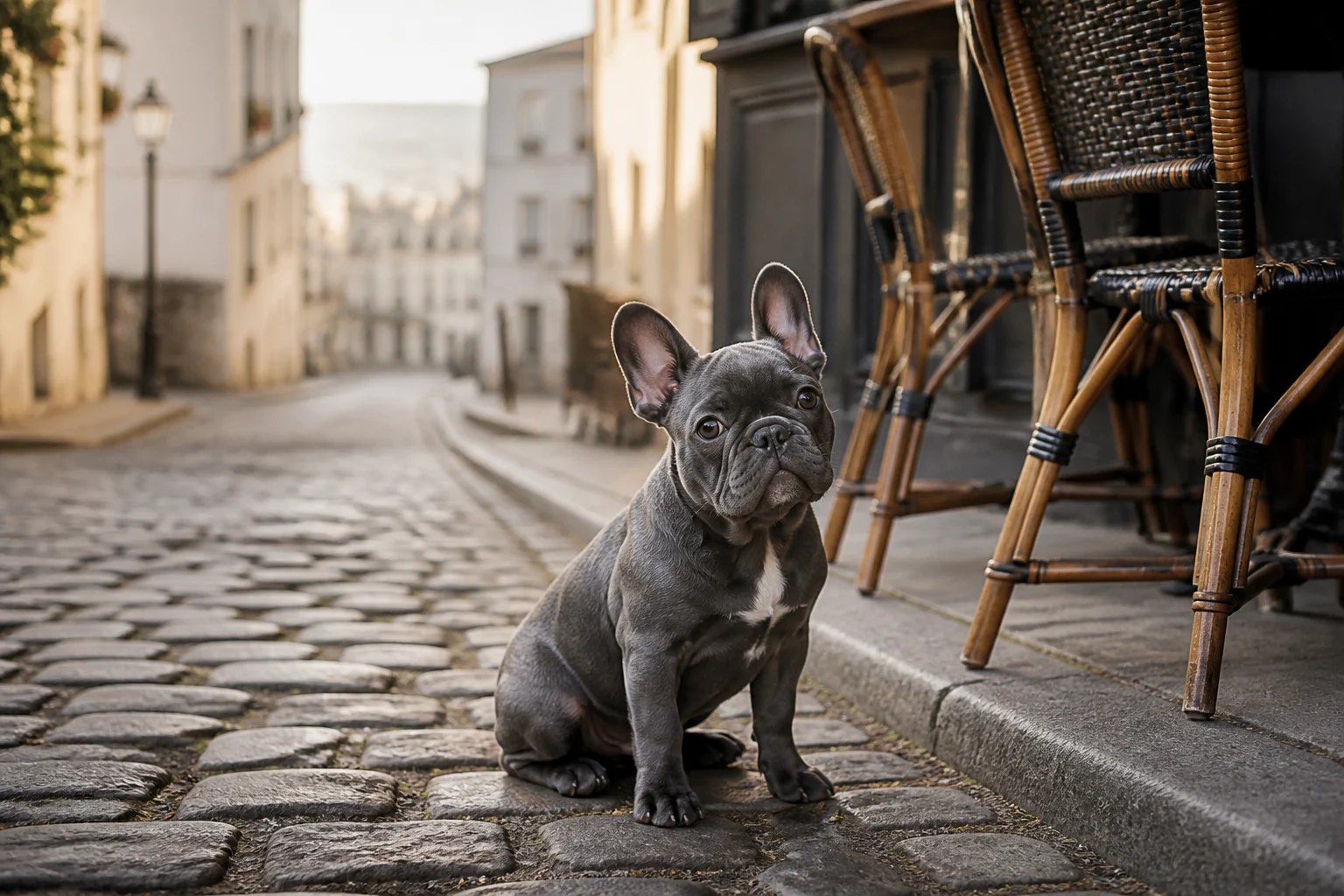François à Montmartre, au petit matin.